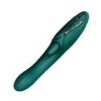 ZALO - Ares - G-Spot Rabbit Vibrator App-Controlled - Turquoise Groen
