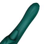 ZALO - Ares - G-Spot Rabbit Vibrator App-Controlled - Turquoise Groen