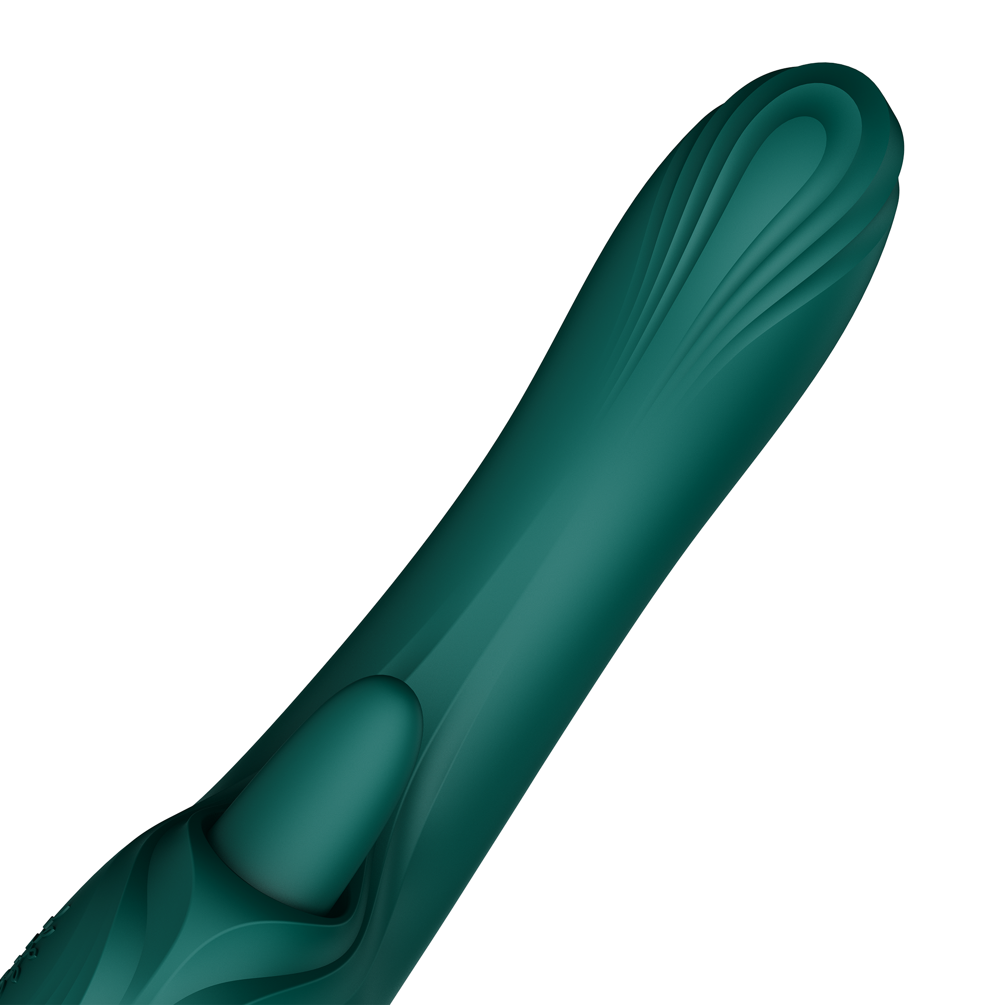 ZALO - Ares - G-Spot Rabbit Vibrator App-Controlled - Turquoise Groen