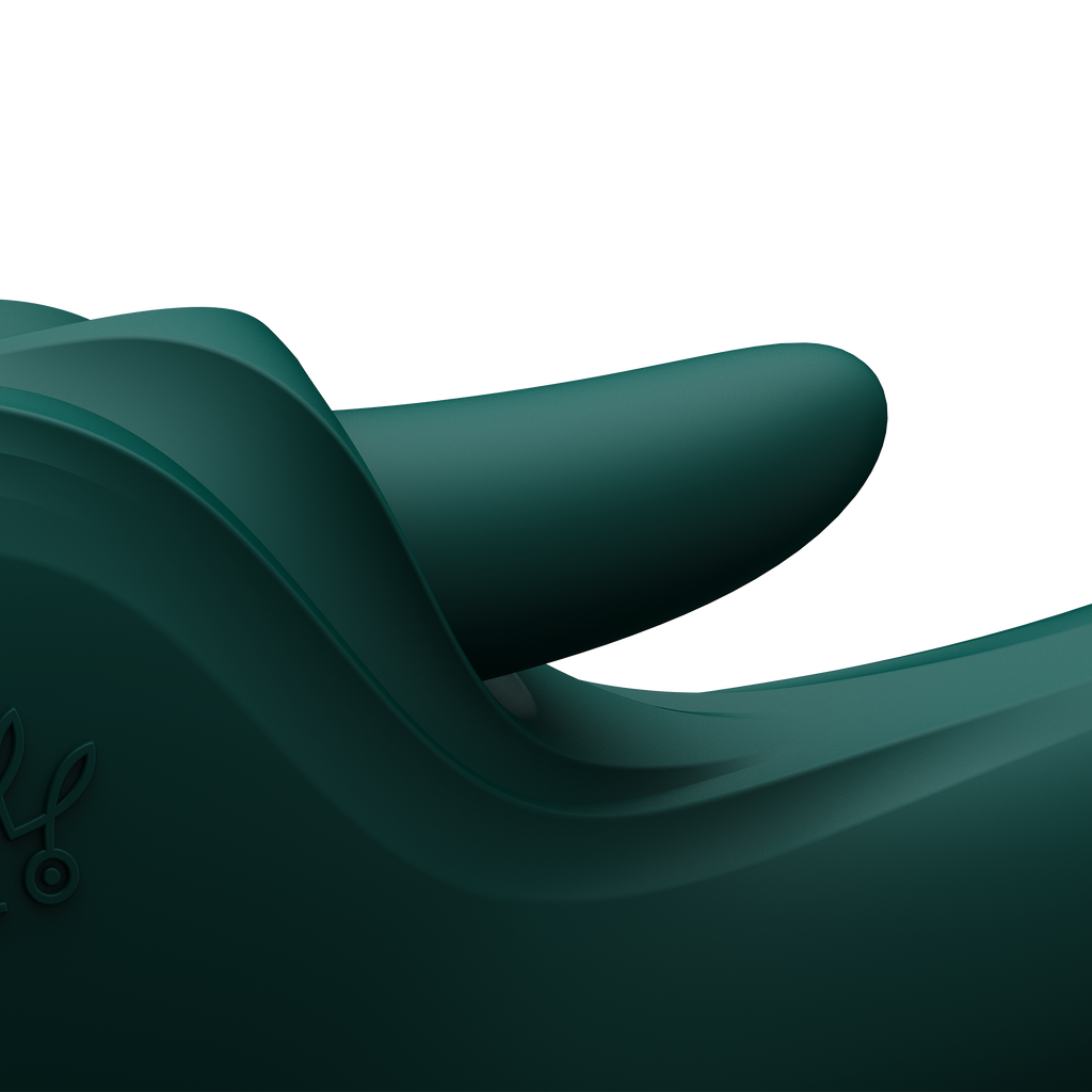 ZALO - Ares - G-Spot Rabbit Vibrator App-Controlled - Turquoise Groen