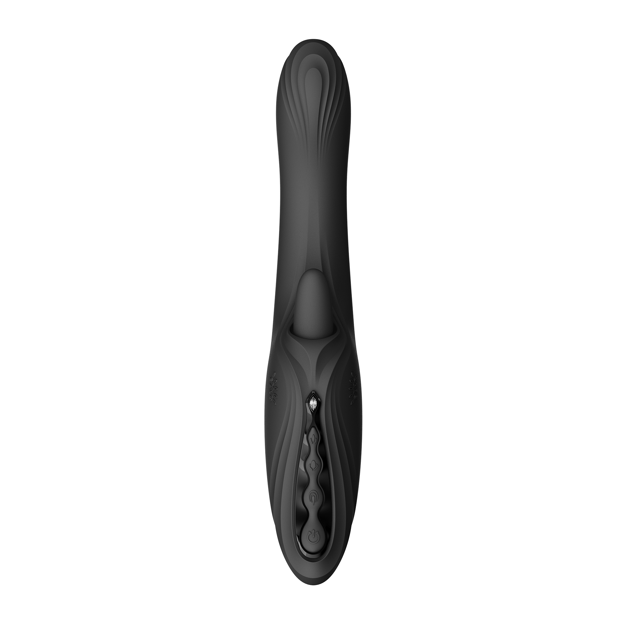 ZALO - Ares - G-Spot Rabbit Vibrator App-Controlled - Obsidian Zwart