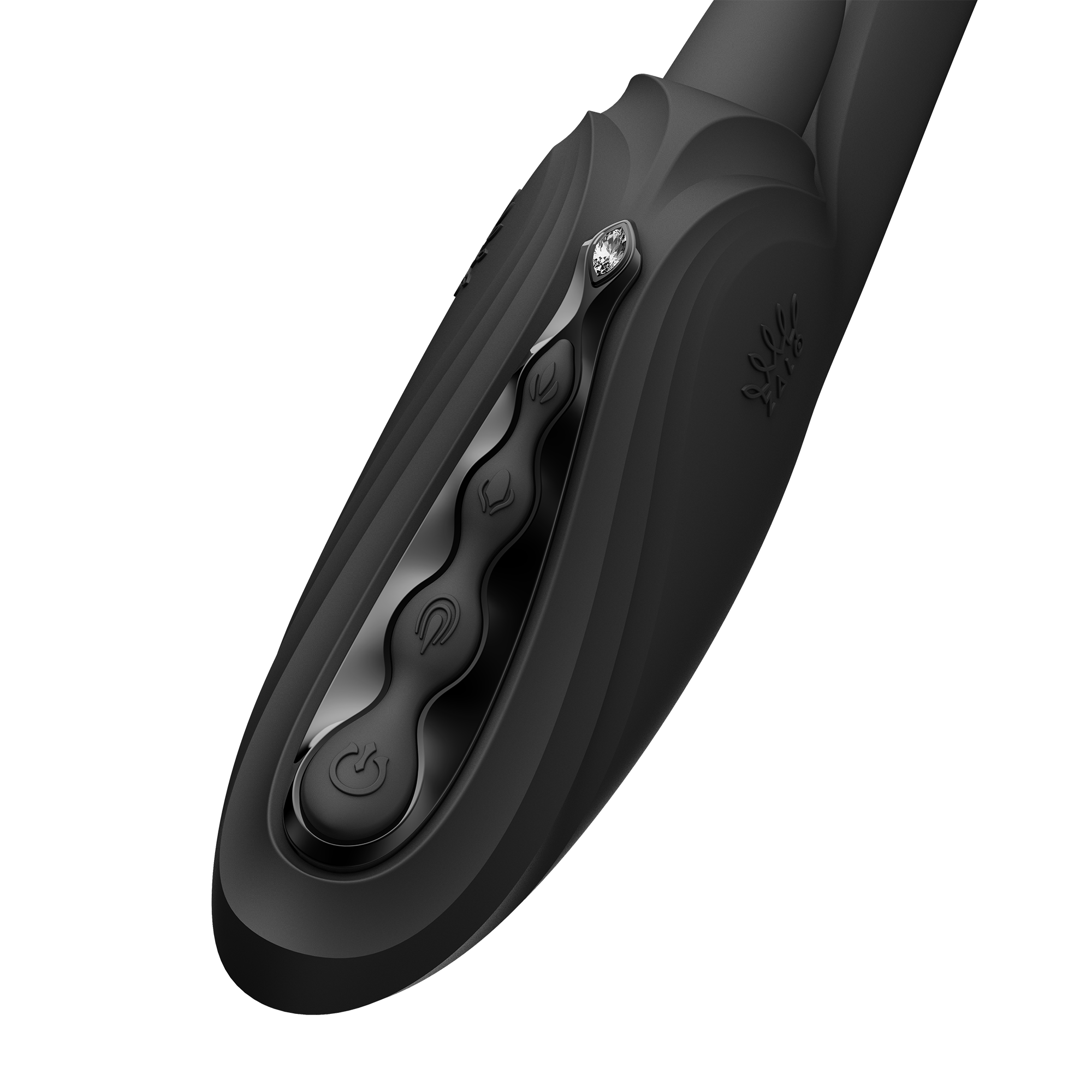 ZALO - Ares - G-Spot Rabbit Vibrator App-Controlled - Obsidian Zwart