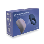 LUXUS - Luxus - Interactieve seksspeeltjes voor koppels, bestuurbaar via app - roze/blauw