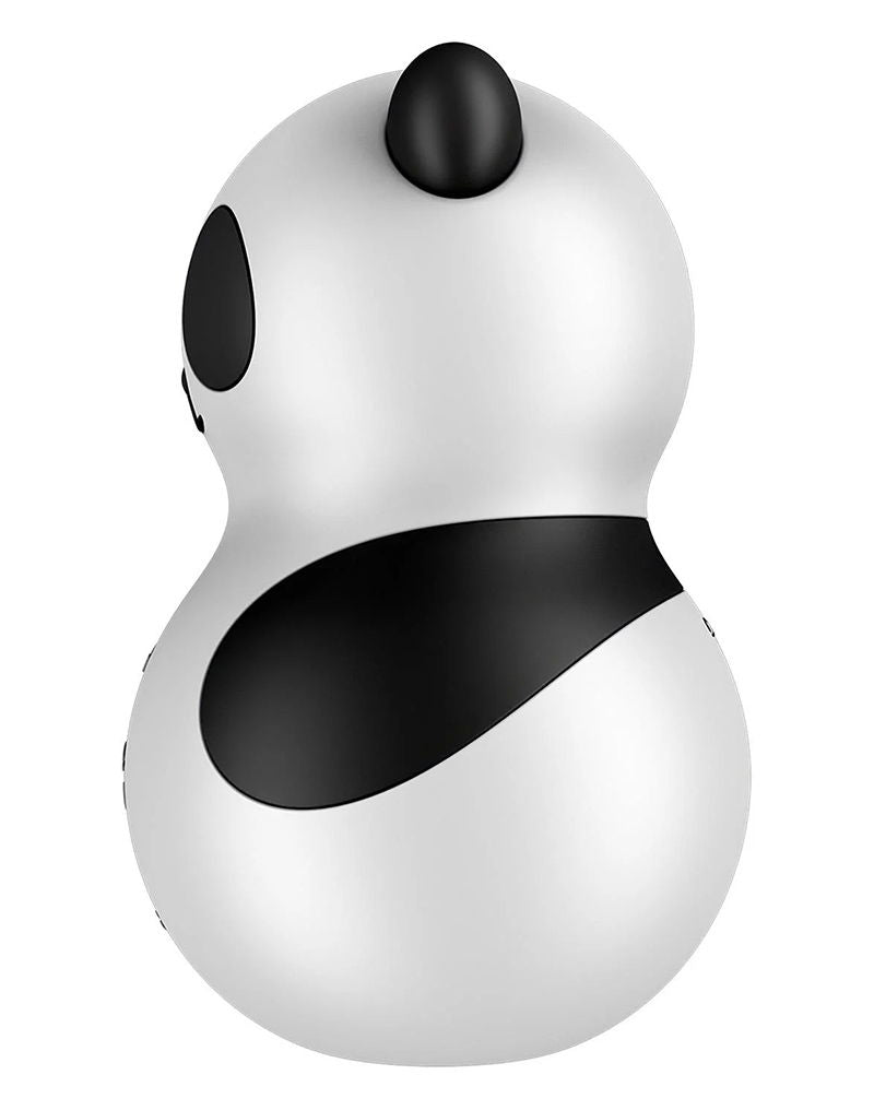 Satisfyer - Pocket Panda - Dubbele Air Pulse Vibrator - Zwart/Wit
