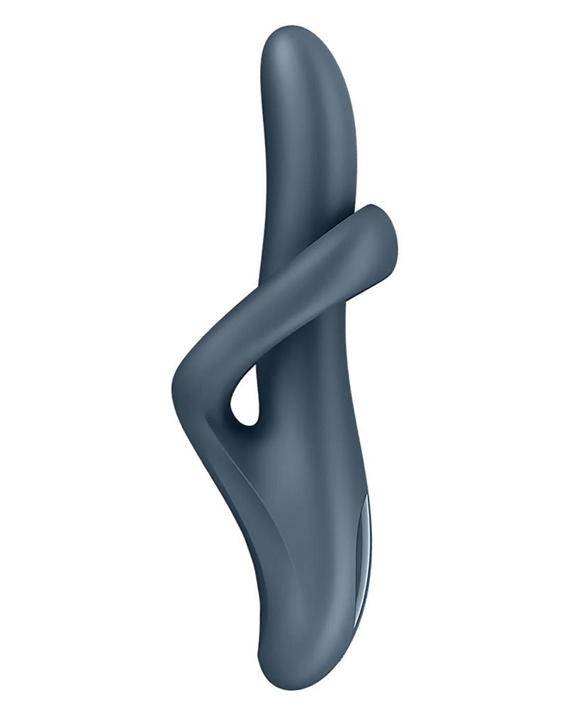 Satisfyer - Heat Flex 4 - Verwarmende Rabbit Vibrator - Grijs