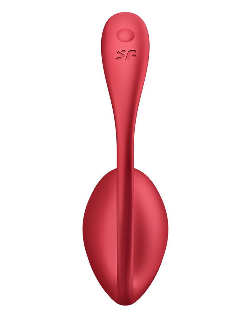 Satisfyer - Shiny Petal - Draagbare Vibrator (met app controle) - Rood