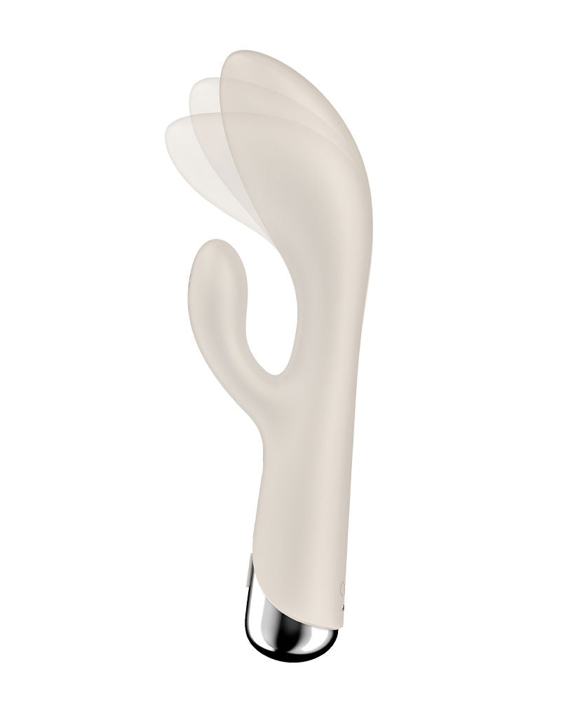 Satisfyer - Spinning Rabbit 1 - Rabbit Vibrator - Beige