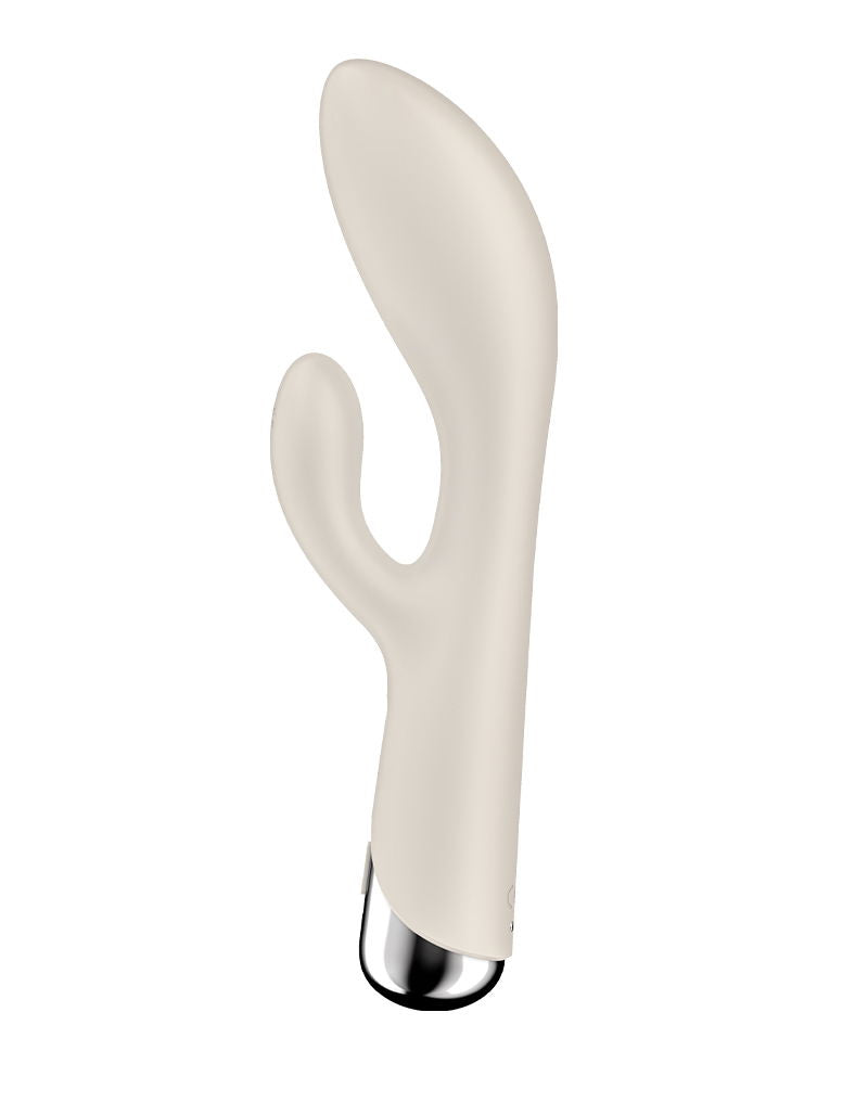 Satisfyer - Spinning Rabbit 1 - Rabbit Vibrator - Beige