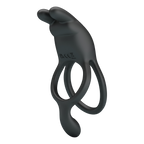 Pretty Love - Seth - Vibrerende penisring - Zwart