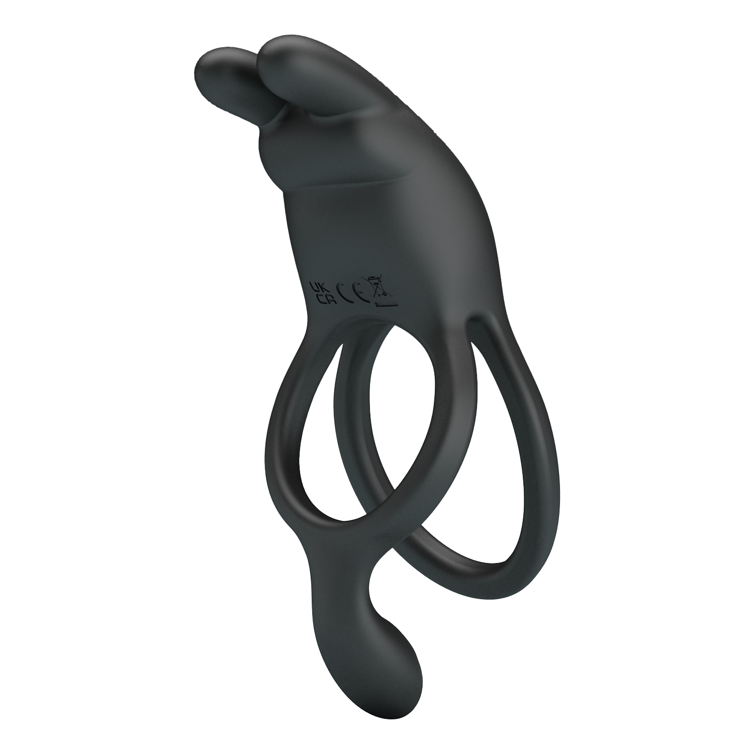 Pretty Love - Seth - Vibrerende penisring - Zwart