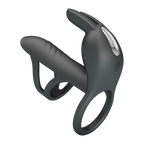 Pretty Love - Matty - Vibrerende Penis Sleeve - Zwart