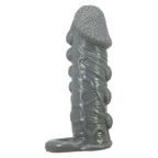 Pretty Love - Faylen - Realistische Penis Sleeve - Donkergrijs