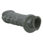 Pretty Love - Faylen - Realistische Penis Sleeve - Donkergrijs