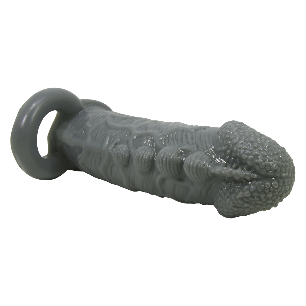 Pretty Love - Faylen - Realistische Penis Sleeve - Donkergrijs