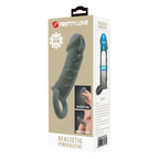 Pretty Love - Faylen - Realistische Penis Sleeve - Donkergrijs