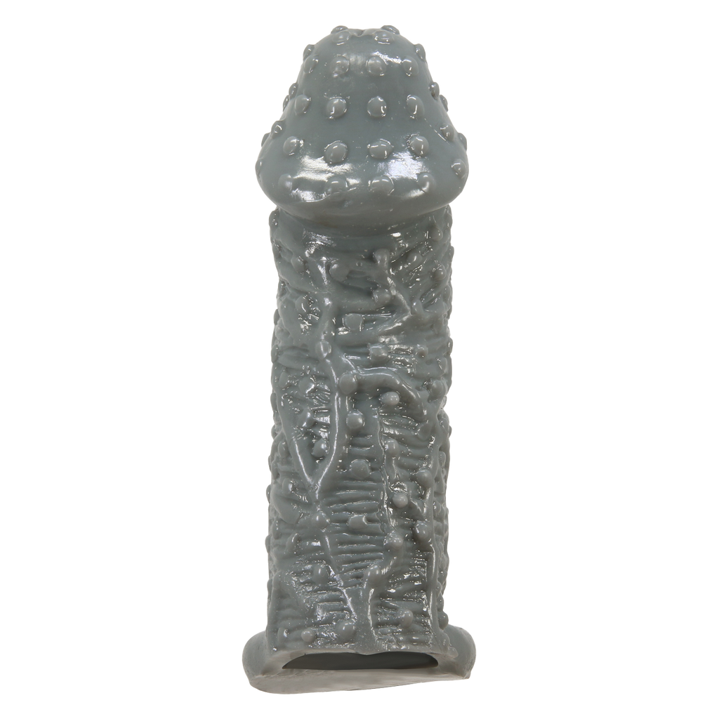 Pretty Love - Fogg - Realistische Penis Sleeve - Donkergrijs