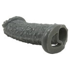 Pretty Love - Fogg - Realistische Penis Sleeve - Donkergrijs