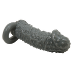 Pretty Love - Fogg - Realistische Penis Sleeve - Donkergrijs