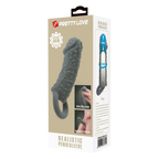 Pretty Love - Fogg - Realistische Penis Sleeve - Donkergrijs