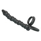 Pretty Love - Dillion - Cockring Anaal Kralen - Zwart