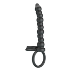 Pretty Love - Dillion - Cockring Anaal Kralen - Zwart