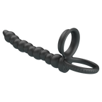 Pretty Love - Dillion - Cockring Anaal Kralen - Zwart