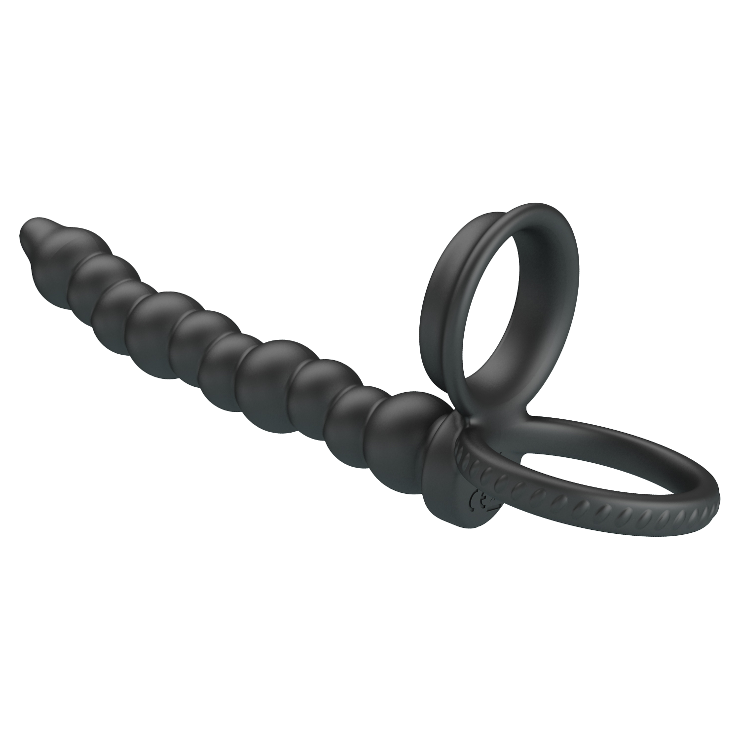 Pretty Love - Dillion - Cockring Anaal Kralen - Zwart