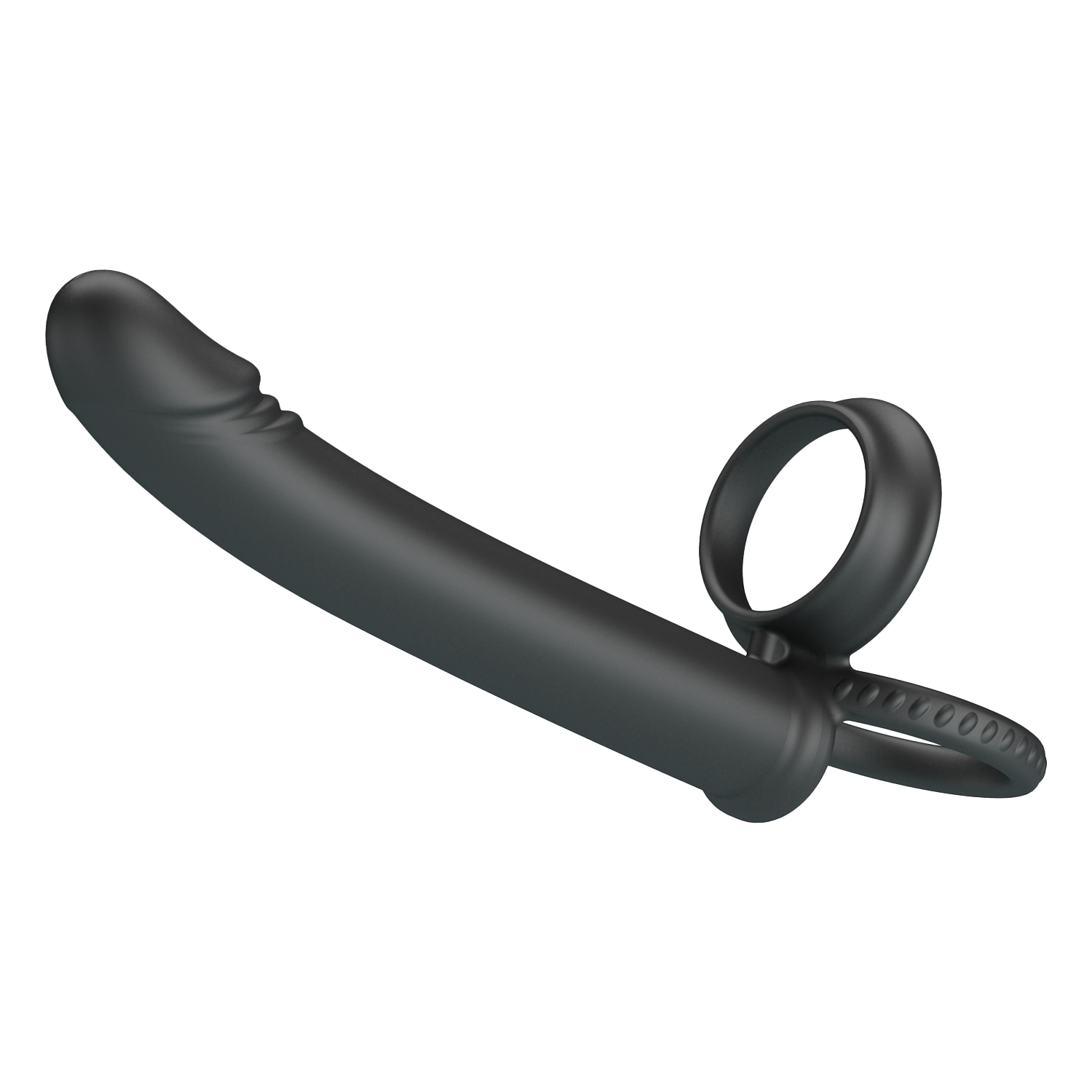 Pretty Love - Moses - Cock en Ball Ring Dildo - Zwart