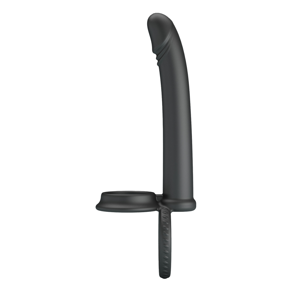 Pretty Love - Moses - Cock en Ball Ring Dildo - Zwart