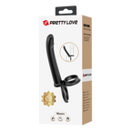 Pretty Love - Moses - Cock en Ball Ring Dildo - Zwart