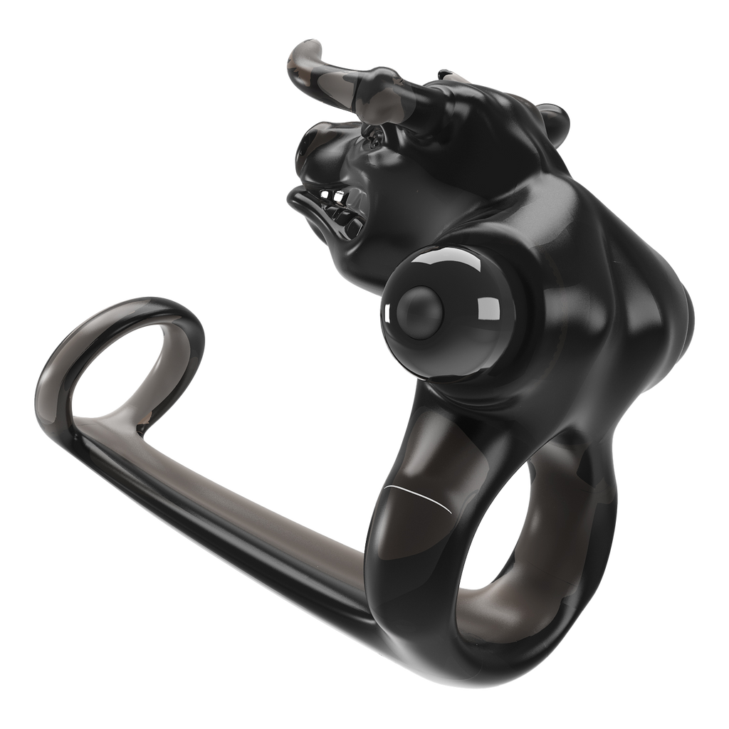 Pretty Love - Bull Warrior - Penisring - Zwart