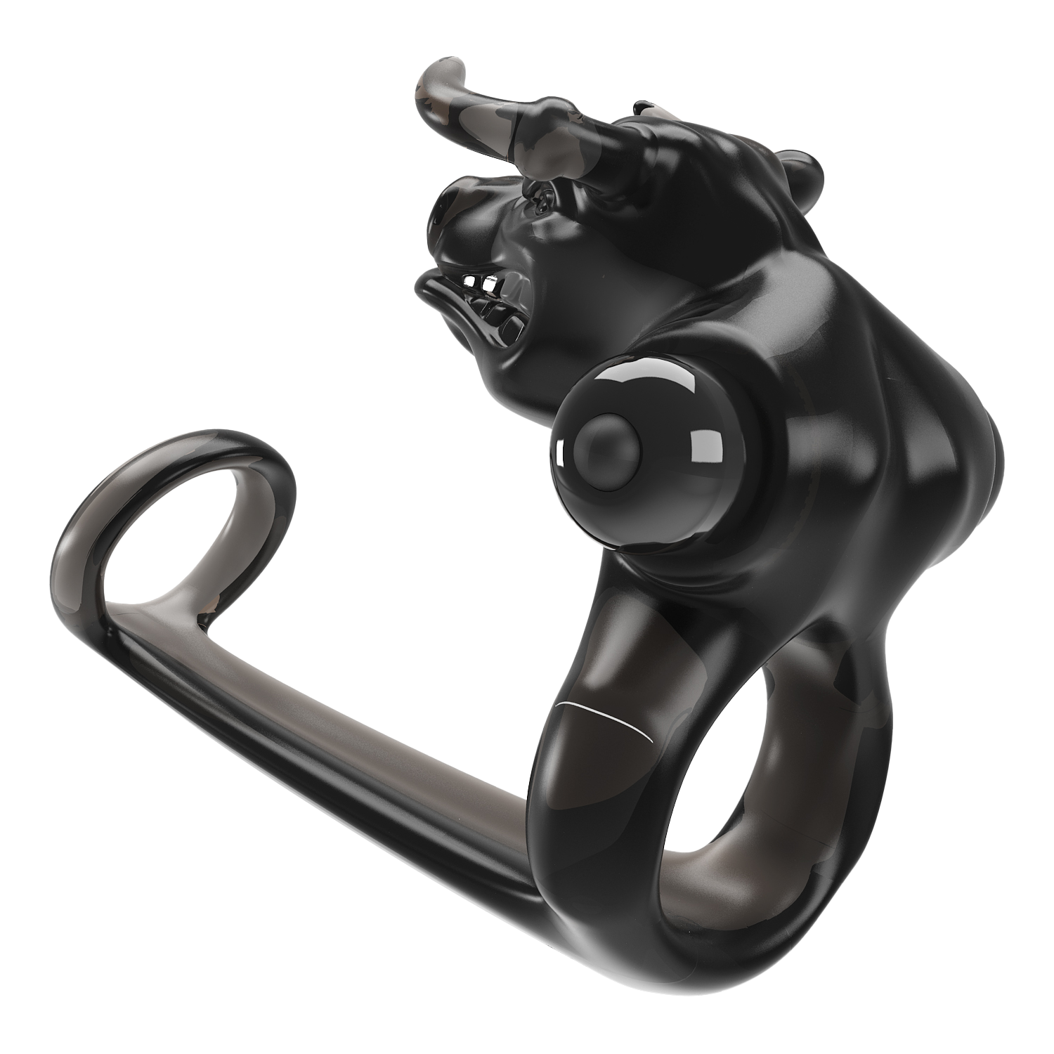 Pretty Love - Bull Warrior - Penisring - Zwart