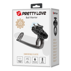 Pretty Love - Bull Warrior - Penisring - Zwart