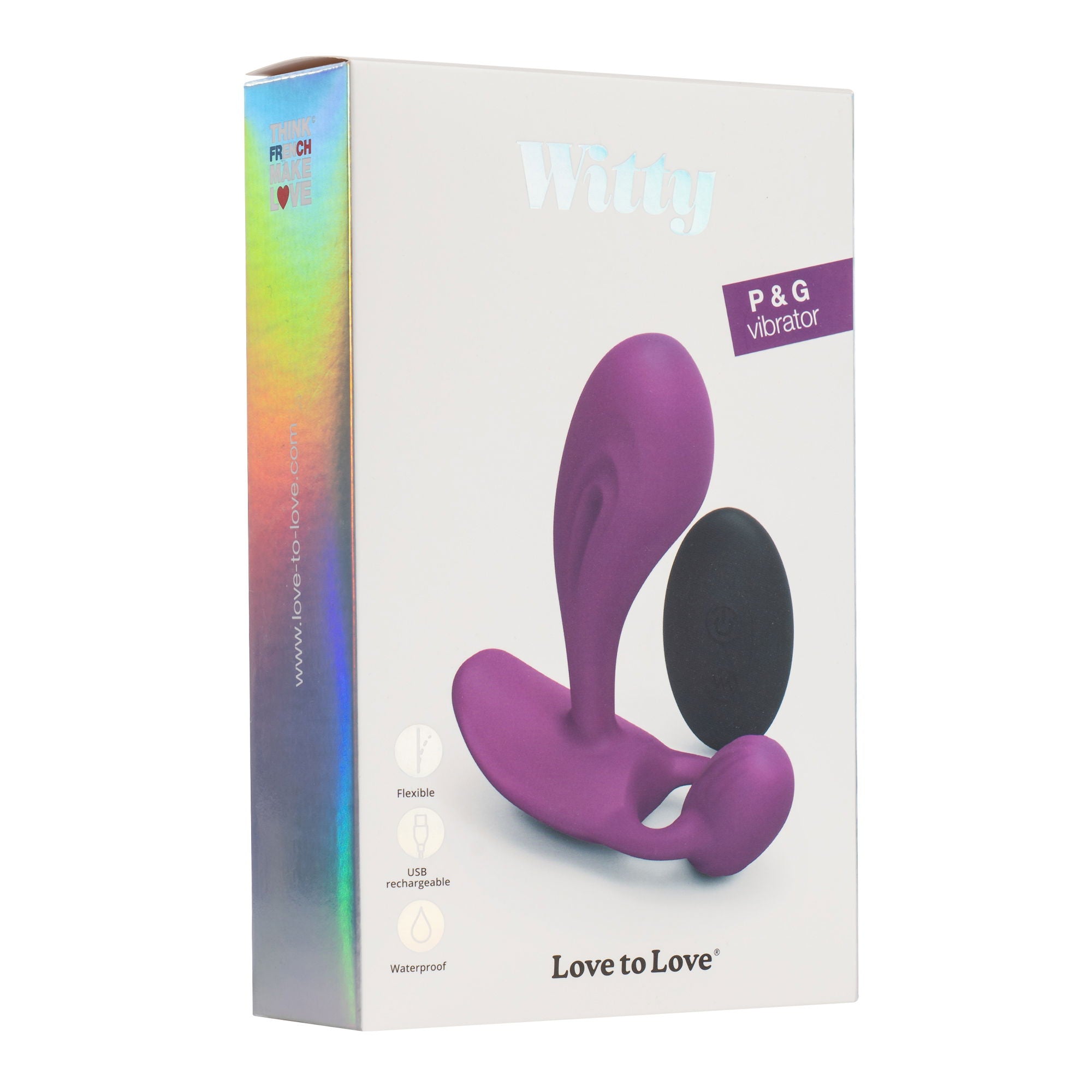 Love to Love - Witty - P&G Vibrator met Afstandsbediening - Roze