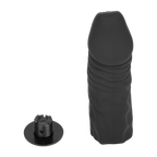 Rimba - Voorbind string met latex dildo (3,5 x 12 cm)