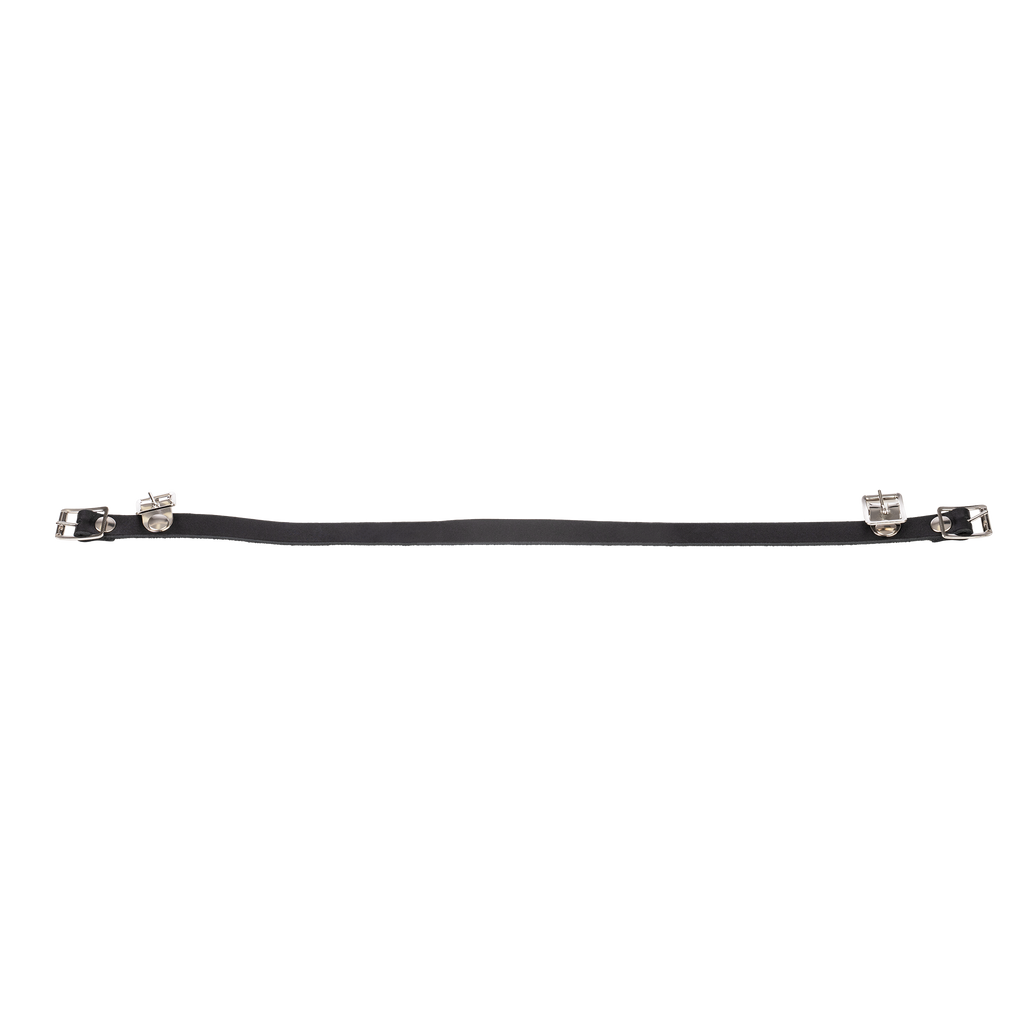 Rimba - Voorbind string met latex dildo (3,5 x 12 cm)