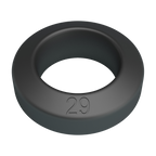 Crazy Bull - Brodan - Cock Ring - Model 9 - Zwart