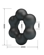 Crazy Bull - Clauzell - Cock Ring - Model 10 - Zwart