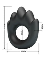Crazy Bull - Habert - Cock Ring - Model 13 - Zwart