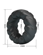 Crazy Bull - Jeriko - Cock Ring - Model 1 - Zwart