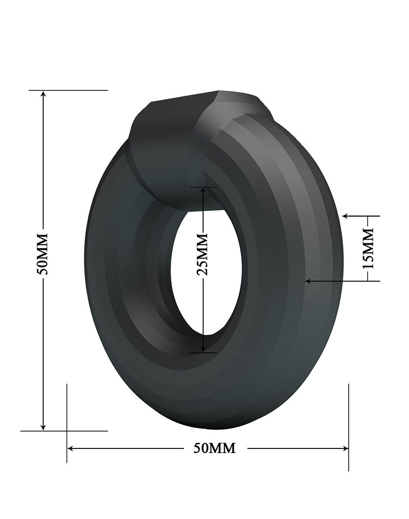 Crazy Bull - Kayke - Cock Ring - Model 2 - Zwart