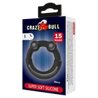Crazy Bull - Meco - Cock Ring - Model 15 - Zwart