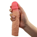 Pretty Love - Stevenson - Realistische Penis Sleeve - 205mm - Nude