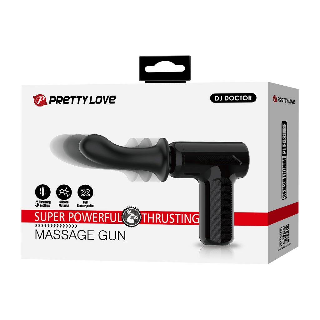 Pretty Love - DJ Scholar - Massagepistool - Zwart
