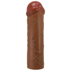 Pretty Love - Nile - Verlengde Penis Sleeve - 25mm - Bruin