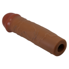 Pretty Love - Nile - Verlengde Penis Sleeve - 25mm - Bruin