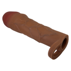 Pretty Love - Hani - Cock Ring met verlengde Penis Sleeve - 50mm - Bruin