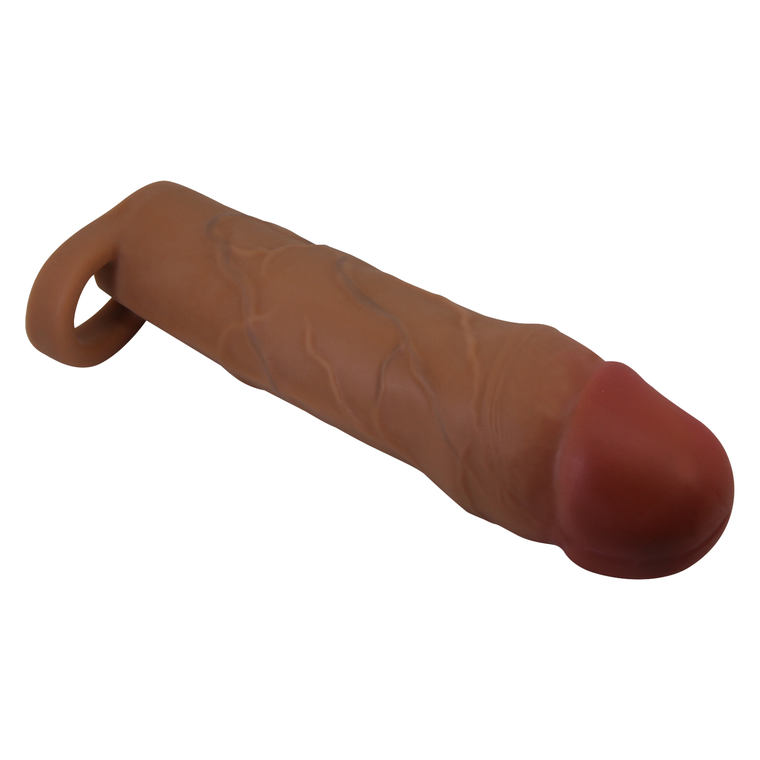 Pretty Love - Hani - Cock Ring met verlengde Penis Sleeve - 50mm - Bruin