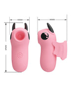 Pretty Love - Mini Fun Toys - Magic Devil - Vinger Vibrator - Roze