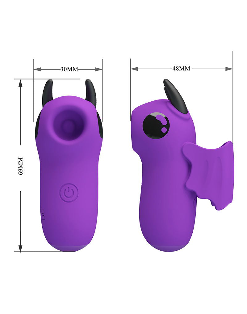 Pretty Love - Mini Fun Toys - Magic Devil - Vinger Vibrator - Paars